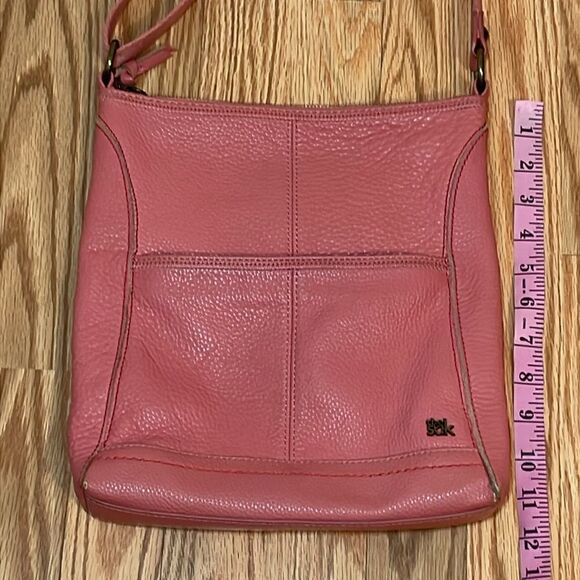 The Sak Pink Lucia Leather Bag, crossbody purse - Picture 9 of 11